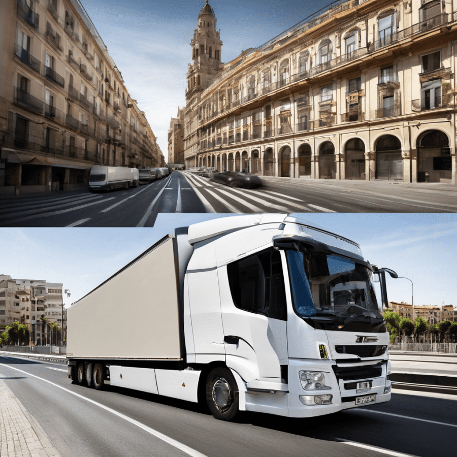 Transporte de mercancías en agrupaje Figueres